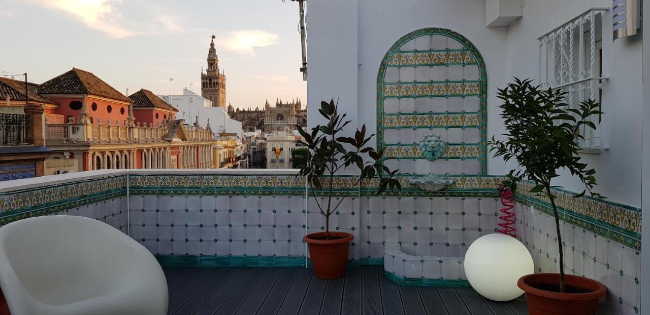 סביליה Lux Home - Sierpes Terrace מראה חיצוני תמונה